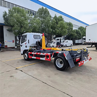Camion de transfert de déchets municipal détachable Cheng Liwei 4x2 avec bras de ramassage à crochet et bras droit, pour la collecte des déchets
