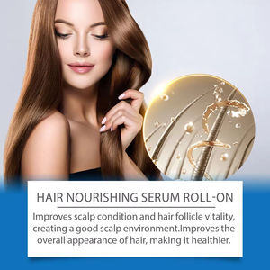 High Quality Nourishing Moisturizing and Plumping <b>Hair</b> Follicle Care and Strengthening Scalp and <b>Hair</b> Roll-on Ball <b>Serum</b> - Product Image 3