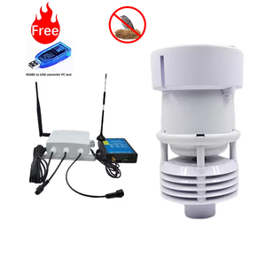 Kabelloses 7-in-1 Überwachungssystem für die Landwirtschaft mit Wetterstation für Windgeschwindigkeit, Windrichtung, Lufttemperatur, Luftfeuchtigkeit, Niederschlag und ET0 im Freien - Product Image 2