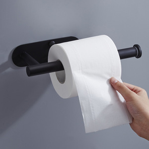 Porte-serviettes en <span class=keywords><strong>papier</strong></span> mural en acier inoxydable DS1724, sous l'armoire, support pour serviettes à main, auto-adhésif, rétractable - Product Image 4