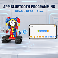 Kaiyu K96327 Robot Payaso Programable 5 en 1, Bloques de Construcción, Control por APP, Codificación, RC 2.4G, Acrobacias con Trayectoria y Giroscopio, Juguetes Educativos