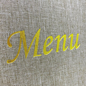 Manufacturer Fabric Menu Cover Menu <b>Card</b> Luxury for Restaurant Screwfix Restaurant Menu Book 8.5 x 14 - Product Image 6