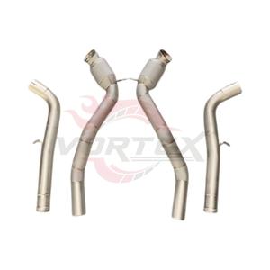 Vortex SS304 Front Pipes for Mercedes AMG G63 W463A W464 4.0L V8 Biturbo M177 Performance Racing Headers <b>Kit</b> - Product Image 4