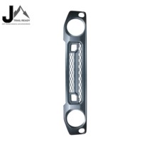 Grille avant pour Suzuki Jimny 2018+ 3/5 portes, grille de pare-chocs avant en nid d'abeille, modification des grilles, accessoires extérieurs