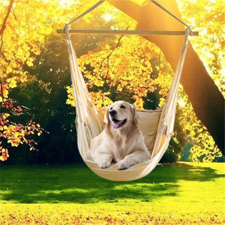 Columpio Silla Hamaca Asiento colgante Cuerda Porch Amarillo Columpio Silla Hamaca Asiento colgante Cuerda Porch Amarillo