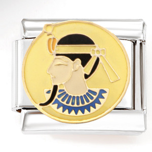 Astilla italiana encantos pulsera de acero inoxidable negro luz Luna forma hombres mujeres DIY pulsera Día de San Valentín módulo elástico regalo - Product Image 2