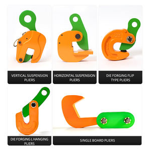 Pince de levage de plaque universelle en métal épaissi équipement de levage de connexion haute Performance réglable capacité de charge de 1 à 10 tonnes - Product Image 6