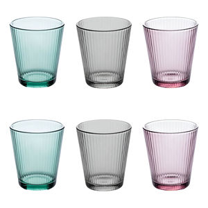 Juego de 6 Vasos de Agua Surtidos MAL EAU 24CL - Product Image 1