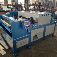 Ligne de production hydraulique CNC pour conduits, machine 3-en-1 conçue pour la fabrication de tôles dures de calibre 16 avec une capacité de largeur de 4 pieds