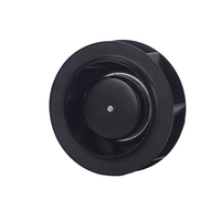 Ventilateur centrifuge à pales courbées vers l'arrière en plastique de 220 mm, commande de vitesse 0-10 V CC/PWM, 230 V EC, pour purificateur d'air AHU FFU