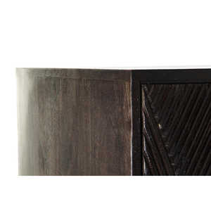 Mango Metal <b>Sideboard</b> 84x43x153.5 Dark <b>Brown</b> - Product Image 5
