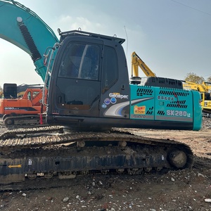 Used Original Kobelco SK260 <b>Excavator</b> 20 Ton Mini <b>Excavator</b> 0.8m Bucket 114kw Power Engine Core Component SK75 140 200 250 260 - Product Image 2