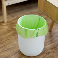 Bolsas de Basura Compostables PLA+PBAT, Bolsas de Basura Biodegradables de Almidón de Maíz de 25 y 30 Galones, Ecológicas y Resistentes
