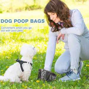 Distributeur de sacs à déjections canines personnalisé, écologique, étanche, en PE durable, pour promenades en extérieur avec chiot - Product Image 2