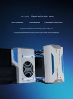 Refroidisseur de téléphone compatible avec la manette de jeu Gamesir FX5 Ice Crystal Semiconductor Radiator, en ABS, avec batterie