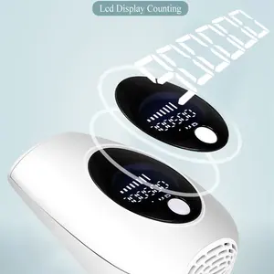 Depiladora láser de 999999 flashes, fotodepiladora IPL permanente, depiladora eléctrica <span class=keywords><strong>indolora</strong></span> - Product Image 3