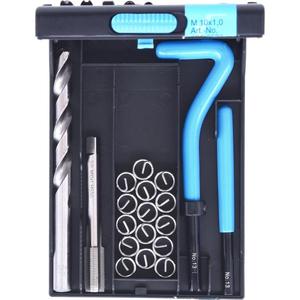 KS TOOLS-Juego de reparación de roscas de acero inoxidable 150,6060 M10x1,0x14mm (19 uds)-JUEGO DE MOTOR Y DISTRIBUCIÓN EAN 4042146327739 - Product Image 4