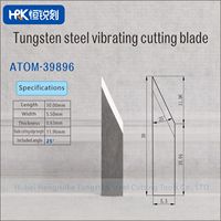 ATOM Serie Wolframkarbid-Klinge Oszillierendes Schneidmesser für ATOM CNC-Schneidemaschine, 39896