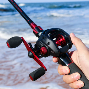 Caña de Pescar Traveler Lure de 2m, Acción Media, Guías SIC, Pesca en Agua Salada y Dulce, Portátil, Cuatro Secciones - Product Image 2