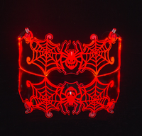 Lunettes LED colorées de Noël, lunettes de science-fiction, lunettes lumineuses de crâne pour Halloween, fête