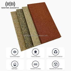 Tổng thể Acoustic sandrock Acoustic tấm vật liệu mới Acoustic <span class=keywords><strong>composite</strong></span> tự nhiên cát sợi vật liệu cách âm - Product Image 2