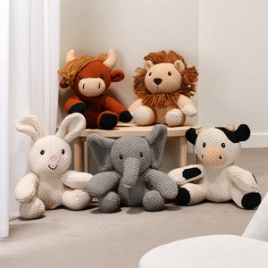 Juguetes de Punto y <span class=keywords><strong>Ganchillo</strong></span> <span class=keywords><strong>para</strong></span> Bebés - Animales de Peluche - Compañero Reconfortante - Peluche de Animal Ultra Suave - 22cm 20 Surtidos Animales de Punto - Product Image 3