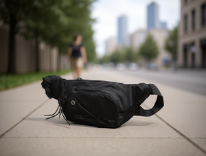 Marsupio Unisex in Nylon con Chiusura a Cerniera, Accessorio da Viaggio per Tutte le Stagioni - Product Image 2