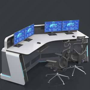 Soluzione Personalizzata per Console di Controllo del Traffico Aereo, Arredamento Commerciale Speciale, Scrivania per Sala di Controllo Sicurezza - Product Image 4
