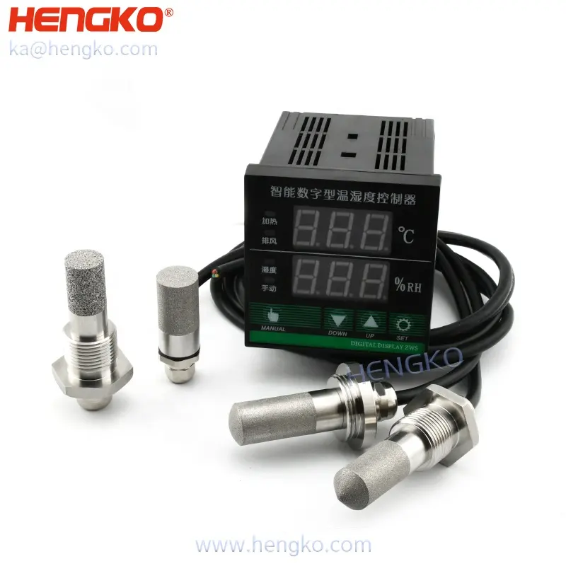 HT803 RS485 मोडबस RTU इनक्यूबेटर 3.3V 5V 12V 220V वायु आर्द्रता ट्रांसमीटर तापमान और आर्द्रता सेंसर नियंत्रक मीटर