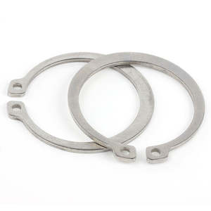 Anneaux de retenue externes en acier inoxydable 304 de type normal DIN 471-1 pour arbres - Product Image 1