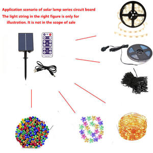 3.7V boost 24V lampada solare stringa di controllo PCBA DC 5V ricarica solare lampada in rame stringa scheda di controllo del circuito - Product Image 5