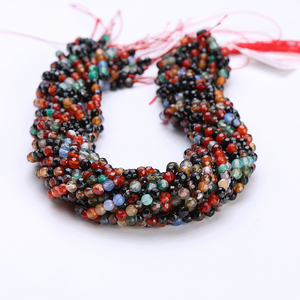 Cuentas Sueltas de Piedras Preciosas Azules de Grado AAA 2684, Corte Natural Brillante, Forma Redonda, Marquesa, Cuadrada, Ovalada, Pera, 1.5mm, Azul Calibrado, 8mm - Product Image 4