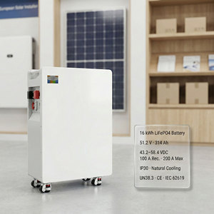 ระบบพลังงานแสงอาทิตย์ออลอินวัน 51.2V 15Kwh พร้อมแบตเตอรี่ลิเธียมสำรองไฟบ้าน 48V 16Kwh 10Kwh รุ่น NEHC0017 สำหรับ EU US ออลอินวัน 48V - Product Image 6