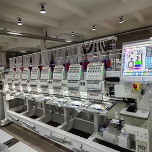 Mfgs 1508 chuyên nghiệp tự động tốc độ cao quần áo vi tính máy thêu mũ công nghiệp kỹ thuật số 8 đầu 15 kim - Product Image 4