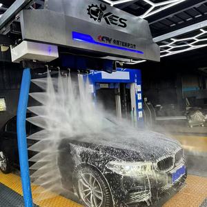 Jet Surround <span class=keywords><strong>professionnel</strong></span> 360 ° KES-L3-100 le nettoyage de <span class=keywords><strong>voiture</strong></span> Machine de lavage de <span class=keywords><strong>voiture</strong></span> entièrement automatique sans contact Machines à laver de <span class=keywords><strong>voiture</strong></span> intelligentes - Product Image 3