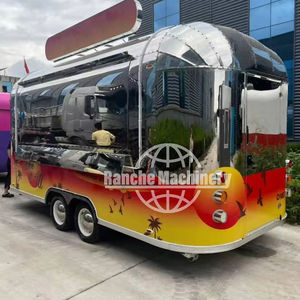 Food Truck Trailer <b>Mobile</b> Custom Food Trailer Bbq Ice Cream Fast Food Truck With Full Kitchen <b>for</b> <b>Sale</b> - Product Image 1