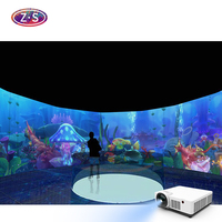 Jeu mural de lancer de balles interactif pour enfants Grand écran Projecteur mural interactif immersif intérieur Projection d'hologramme