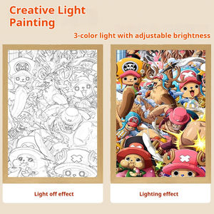 Prix de gros, peinture lumineuse d'<span class=keywords><strong>anime</strong></span> en une seule pièce pour la décoration de bureau - Product Image 6