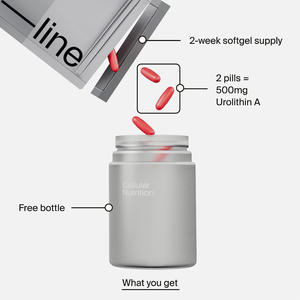 Urolithin a Capsule Urolithin a Capsule Supplément cliniquement prouvé pour le vieillissement en bonne santé et le renouvellement cellulaire Puissance de haute pureté - Product Image 2