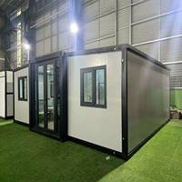 Maisons modulaires pliables et évolutives : Villa, appartement, hôtel – Idéal pour le camping, la restauration et le bureau en extérieur – Kit d'assemblage rapide