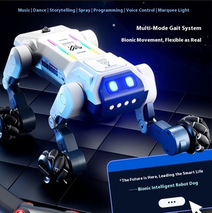 Yierling AI Controle Remoto Robô Inteligente Cross-Border Diálogo Horizontal Stunt Programação Cantando Dança Spray Plástico - Product Image 3