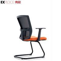 Chaise de personnel en maille d'ordinateur chaise de bureau de direction sans roues à prix d'usine