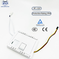 Interrupteur Tactile Capacitif Intégré à Bouton Unique 12V / 24V 24W, Gradation Monocouleur ou Tricolore, Étanche IP44 pour Éclairage de Miroir