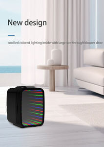 Nouveau mini réfrigérateur 4 litres <span class=keywords><strong>12</strong></span> <span class=keywords><strong>volts</strong></span> cc réfrigérateur pour bureau maison Portable petit réfrigérateur lumière <span class=keywords><strong>LED</strong></span> miroir mini réfrigérateur - Product Image 5