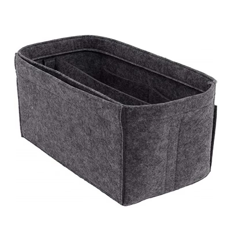 Cosmetic Insert Felt Purse