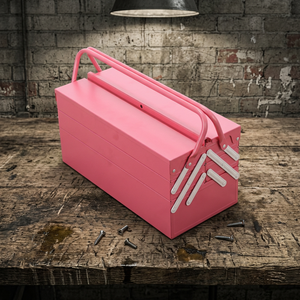 Boîte à outils en acier pliable à 3 niveaux de 16,5 pouces, 5 plateaux, portable, personnalisable, OBM, <span class=keywords><strong>garage</strong></span>, réparation automobile, OEM, vente en gros - Product Image 1
