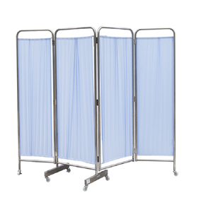 Divisor Plegable Resistente para Aislamiento Médico Móvil Ginee, para Enfermería, Salón de Belleza, Uso Hospitalario, Pantalla de Privacidad Impermeable - Product Image 2