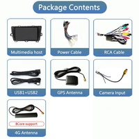 Lecteur vidéo Android pour Toyota Prius 2009-2013 Car Multimedia Radio GPS Navigation