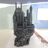 Vente chaude Pierre artificielle Modèle miniature de voiture imprimé en 3D Statue Décoration intérieure Villa Petit cadeau pour enfants