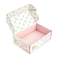 Boîtes d'expédition pour avions auto-assemblables réutilisables recyclables résistantes aux chocs en carton ondulé haute résistance avec pelliculage brillant